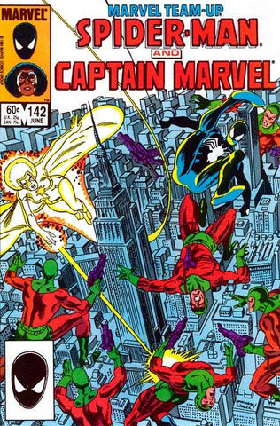 Marvel Team-Up featuring Spider-Man and Captain Marvel #142 NM