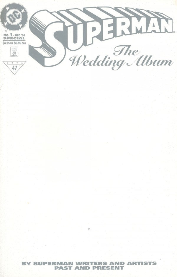 Superman: The Wedding Album #1 - White Embossed Cover VF