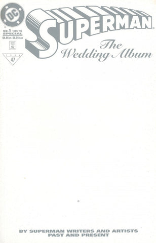 Superman: The Wedding Album #1 - White Embossed Cover VF