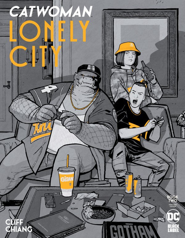 Catwoman: Lonely City #2 Cover B Cliff Chiang Variant NM