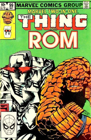 Marvel Two-in-One (vol 1) #99 featuring The Thing and Rom VF