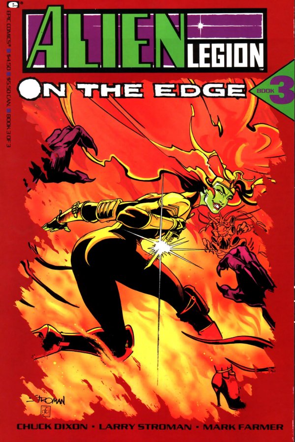 Alien Legion: On The Edge #1-3 Complete Set VF