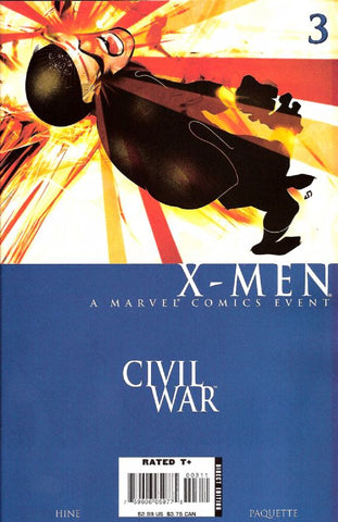 Civil War: X-Men #3 NM