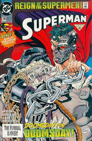 Superman (vol 2) #78 Cover B NM