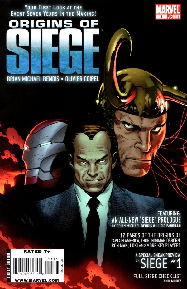 Origins of Siege #1 NM