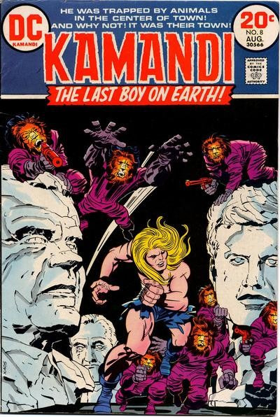 Kamandi: The Last Boy on Earth #8 VF