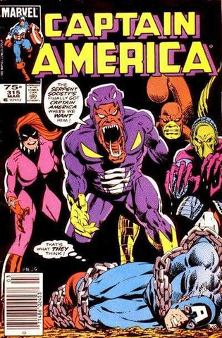 Captain America (vol 1) #315 VF