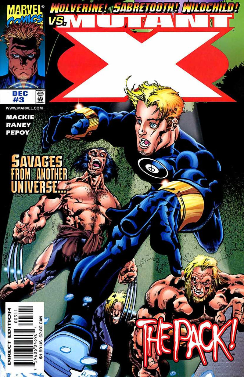 Mutant X (vol 1) #3 NM