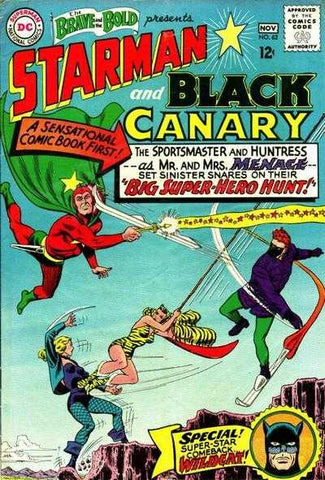 The Brave and the Bold presents Starman and Black Canary (vol 1) #62 VG