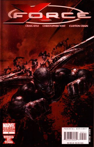 X-Force #5 Bloody Variant NM