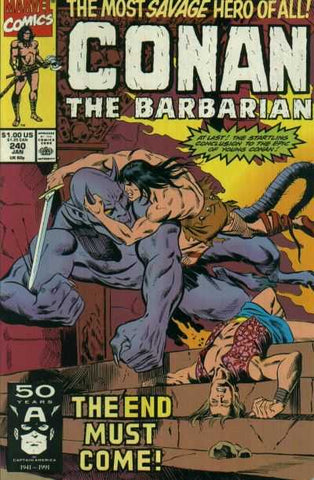 Conan the Barbarian (vol 1) #240 GD/VG