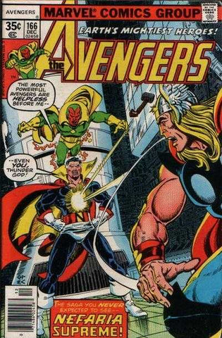 The Avengers (vol 1) #166 FN/VF