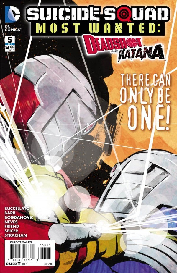 Suicide Squad Most Wanted: Deadshot and Katana #1-6 Complete Set NM