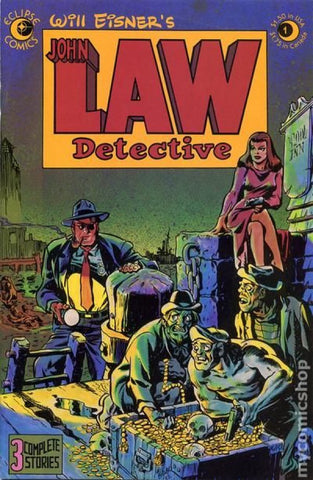 Will Eisner's John Law Detective #1 NM