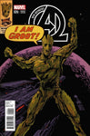New Avengers (vol 3) #26 Rocket Raccoon and Groot Variant NM