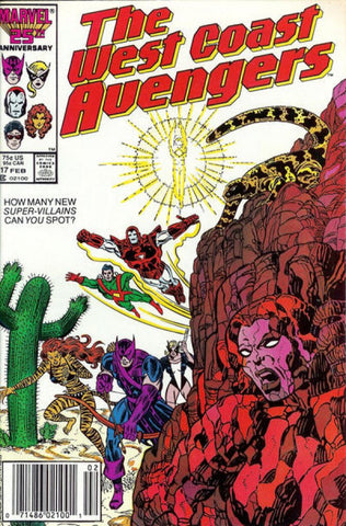 The West Coast Avengers #17 VF