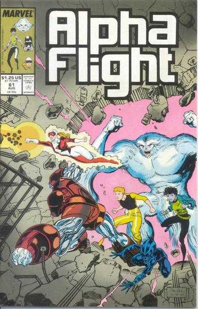 Alpha Flight (vol 1) #61 NM