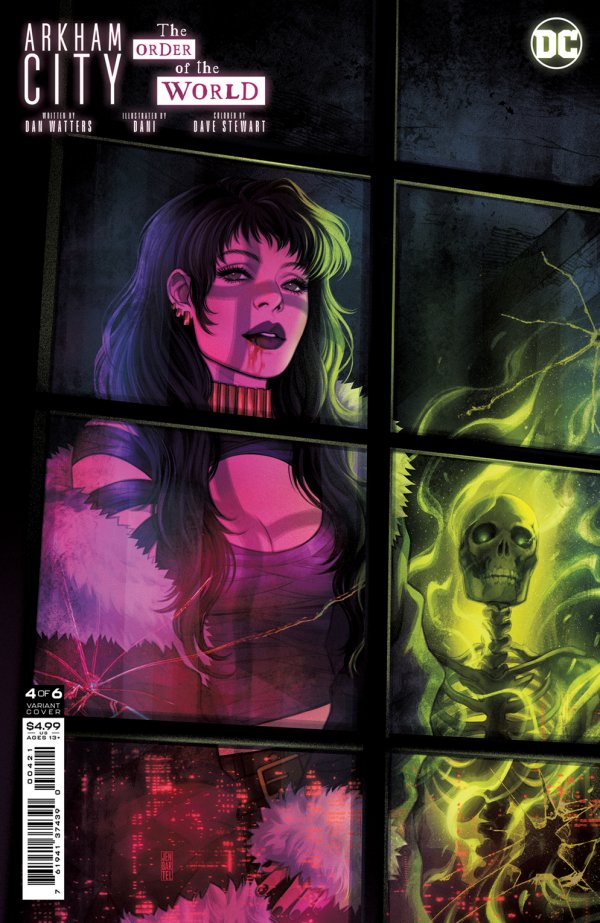 Arkham City: The Order of the World #4 Jen Bartel Card Stock Variant NM