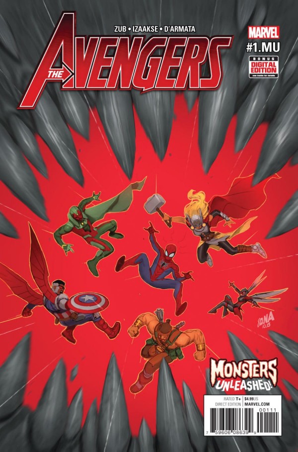 THE AVENGERS (vol 7) #1.MU NM