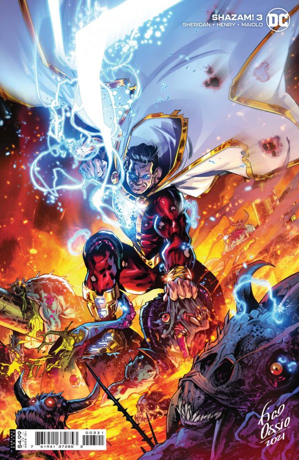 Shazam! (vol 4) #3 Cover B Ossio Card Stock Variant NM