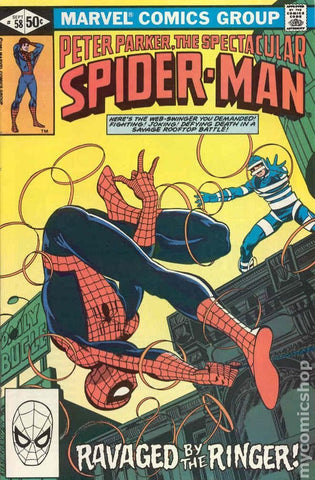 Peter Parker, The Spectacular Spider-Man #58 NM