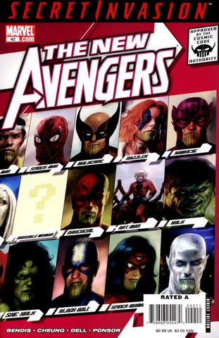 The New Avengers #42 (Vol 1) NM