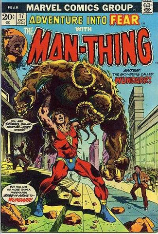 Fear with The Man Thing (vol 1) #17 VG