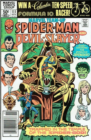 Marvel Team-Up (vol 1) #111 featuring Spider-Man and Demon Slayer VF