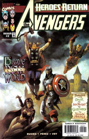 The Avengers (vol 3) #2 Ray Lago Variant NM