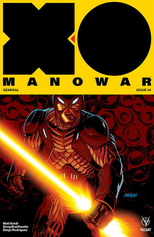 X-O Manowar (vol 4) #6 Cover B Johnson NM