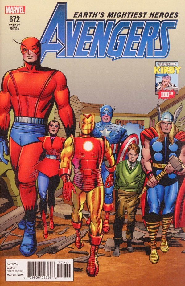 Avengers #672 Jack Kirby 100th Anniversary Cover VF