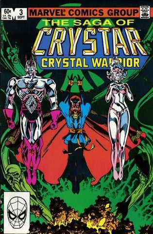 The Saga of Crystar, Crystal Warrior (vol 1) #3 VF