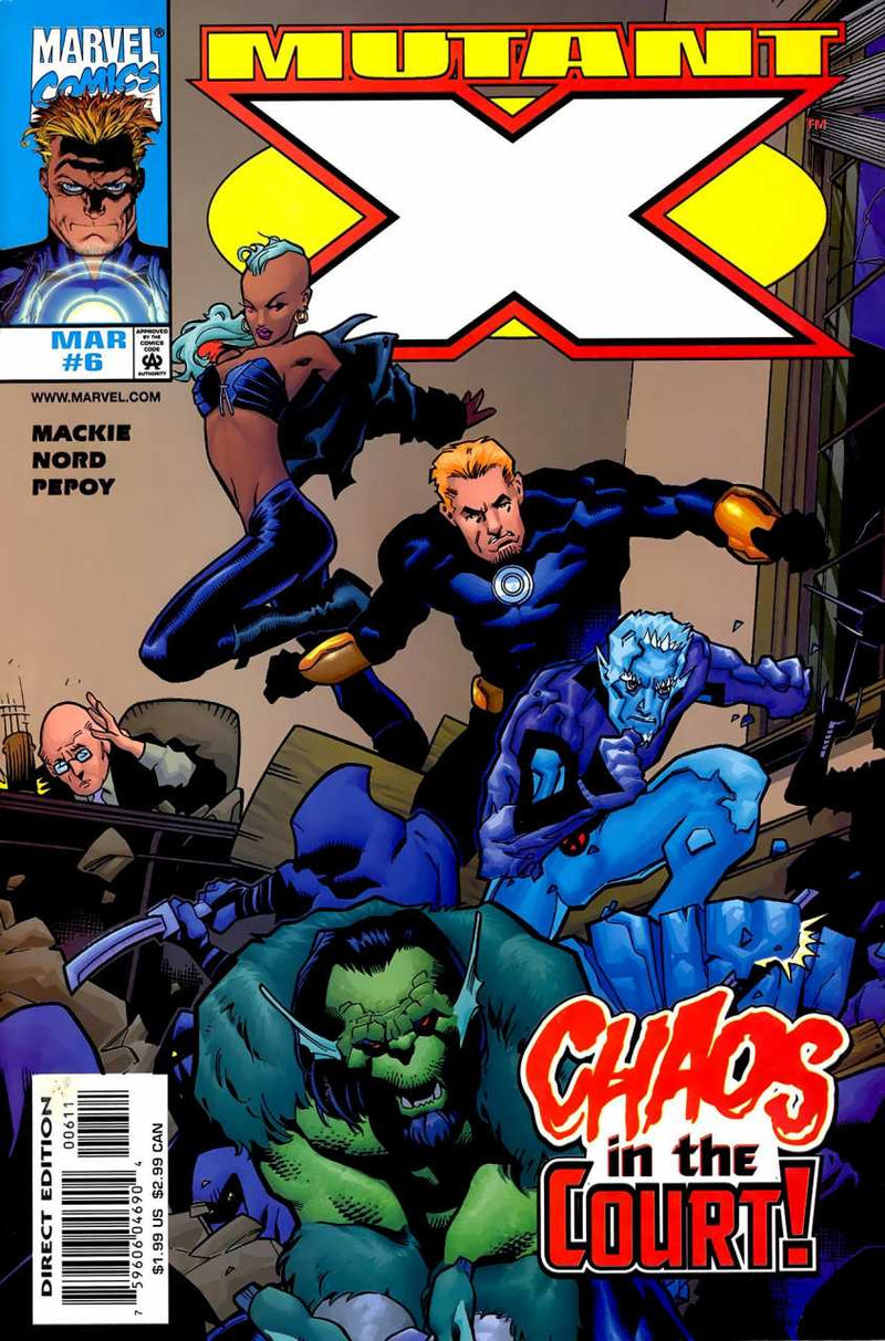 Mutant X (vol 1) #6 NM