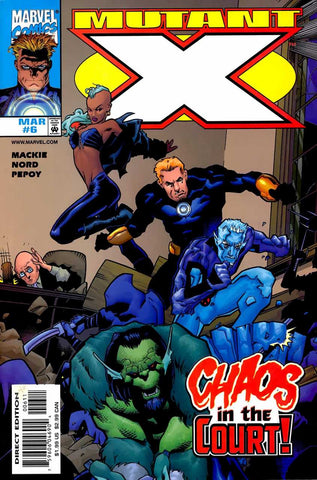 Mutant X (vol 1) #6 NM