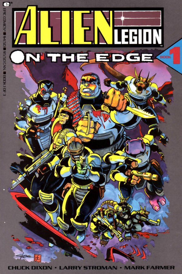 Alien Legion: On The Edge #1-3 Complete Set VF