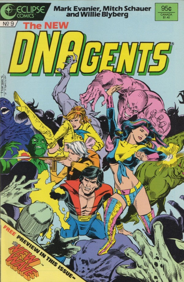 The New DNAgents #9 VF