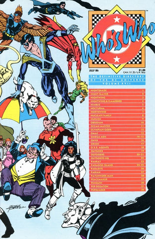 Who's Who: The Definitive Directory of the DC Universe 1985 #17 NM