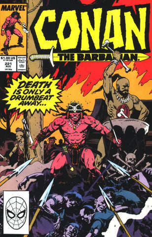 Conan the Barbarian (vol 1) #221 VF