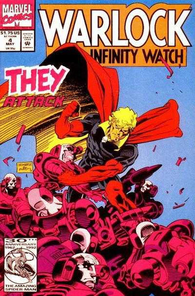 WARLOCK AND THE INFINITY WATCH THEY ATTACK MAY #4 MARVEL 1992 COMIC BOOK |  eBay