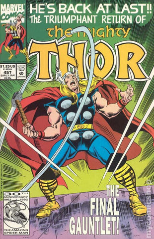 Mighty Thor (vol 1) #457 NM