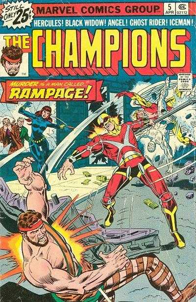 The Champions (vol 1) #5 VF