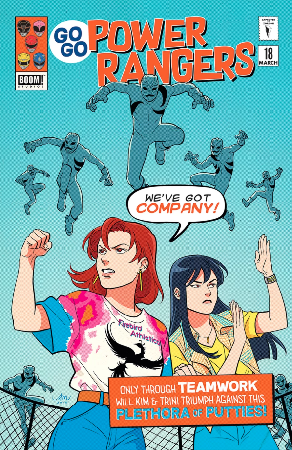 Go Go Power Rangers #18 Preorder Mok Variant NM