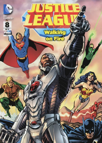 General Mills Presents: Justice League Walking on Fire #8 (of 9) NM