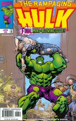 Rampaging Hulk (vol 2) #6 (of 6) NM