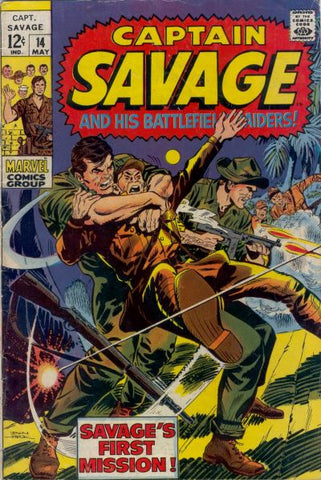 Capt. Savage and His Leatherneck Raiders (vol 1) #14 GD