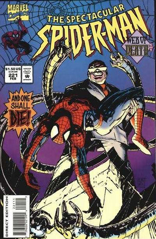Peter Parker, The Spectacular Spider-Man (vol 1) #221 NM