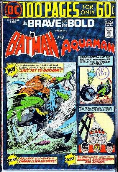 The Brave and the Bold (vol 1) #114 FN