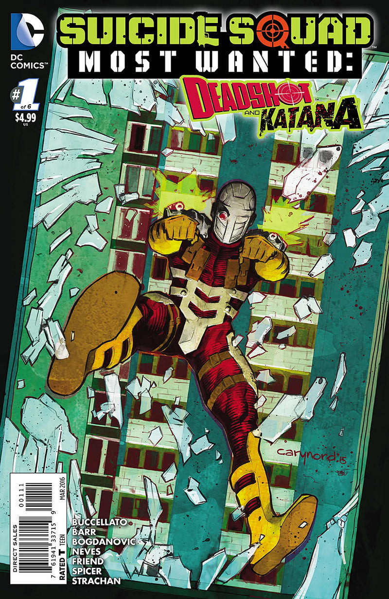 Suicide Squad Most Wanted: Deadshot and Katana #1-6 Complete Set NM