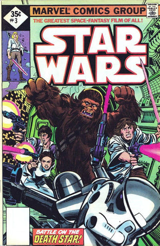 Star Wars (vol 1) #3 2nd Print (35 cent) VG