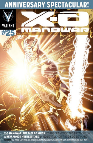 X-O Manowar (vol 3) #25 Cover B Hitch NM